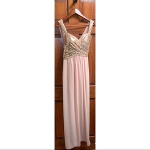 ❌ SOLD ❌ Blush Pink Bridal Party/Prom Gown